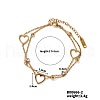 Exquisite Sparkling Women's Bracelet with Micro Inlaid Diamonds and Hollow Design HP3894-2-1