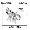 304 Stainless Steel Bowknot Stud Earrings for Women TG8886-1-1