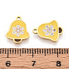304 Stainless Steel Enamel Charms STAS-T065-58G-01-3