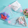 SOFPLATE 30pcs Large Organza Pouches Portable Shoes Bag Travel Storage Drawstring Bags OP-SP0001-03A-03-4