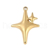 Ion Plating(IP) 304 Stainless Steel Pendants STAS-U019-04G-1