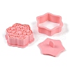 Christmas Snowflake Plastic Cookie Candy Food Cutters Molds DIY-K080-06-3