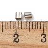 Brass Tube Beads KK-B120-03A-P-3