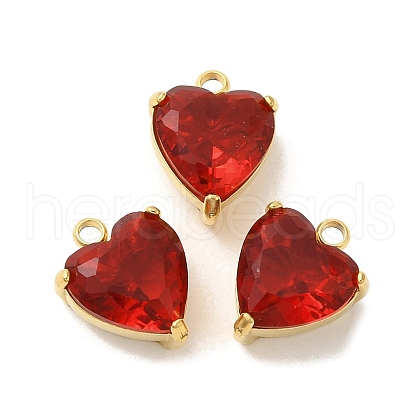 304 Stainless Steel Rhinestone Pendants STAS-S131-05G-01-1