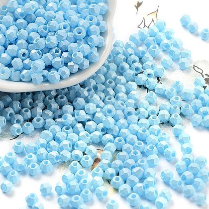 Baking Paint Glass Seed Beads SEED-A032-02L-1