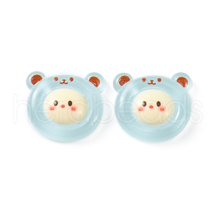 Opaque Resin Cabochons CRES-O006-02B-1
