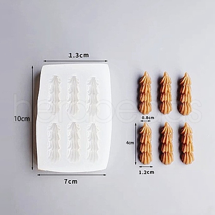 Biscuits DIY Food Grade Silicone Fondant Molds PW-WG11085-07-1