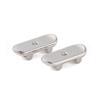 Rack Plating Alloy Beads FIND-B037-04P-1