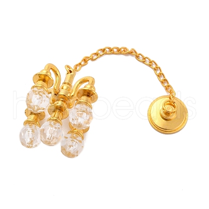 Creative Mini Resin Chandeliers DJEW-F014-04B-1