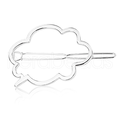 Alloy Alligator Hair Clips PW-WG4FCAB-02-1