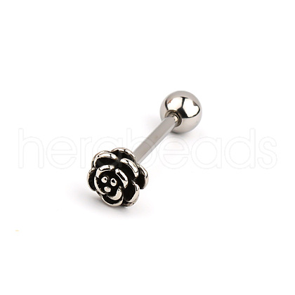 316L Stainless Steel Threadless Labret Stud WGC2550-04-1