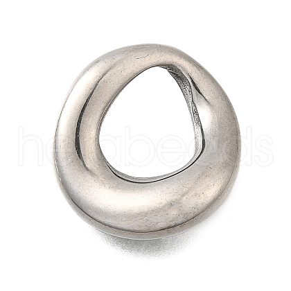 304 Stainless Steel Pendants STAS-Q362-02C-P-1