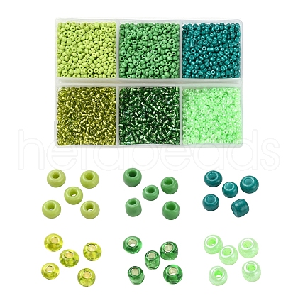 4500Pcs 6 Style 12/0 Glass Seed Beads SEED-YW0001-27D-1