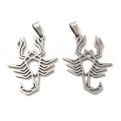 Non-Tarnish 201 Stainless Steel Pendants STAS-K251-034P-1