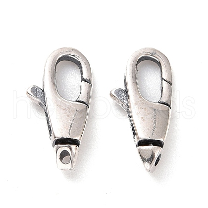 925 Sterling Silver Lobster Claw Clasps STER-D036-06AS-1