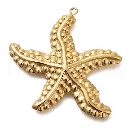 Ion Plating(IP) 304 Stainless Steel Pendants STAS-I313-01B-G-1