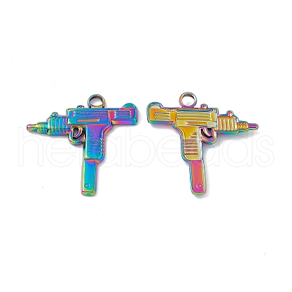 Ion Plating(IP) 304 Stainless Steel Pendants STAS-B031-23R-1