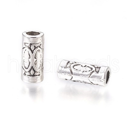 Tibetan Style Alloy Beads PALLOY-WH0029-01AS-1