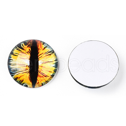 Glass Cabochons GGLA-T004-02-D-1