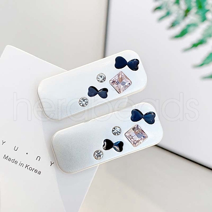 Spray Painted Alloy Alligator Hair Clips for Women Girls PW-WGDD7AD-04-1
