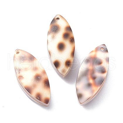 Tiger Cowrie Shell Pendant BSHE-Z002-14-1