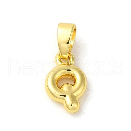 Rack Plating Brass Charms KK-C053-04G-Q-1