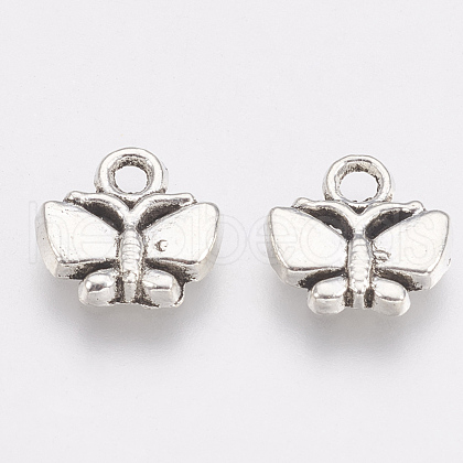 Tibetan Style Alloy Charms X-TIBE-T011-187AS-FF-1