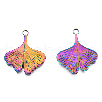 Ion Plating(IP) 201 Stainless Steel Pendants STAS-N098-250M-1