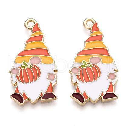 Alloy Enamel Pendants ENAM-T022-01A-1