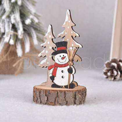 Wood Doll Display Decoration XMAS-PW0001-089D-1