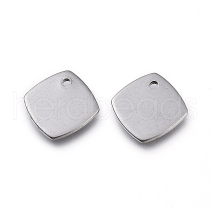 Non-Tarnish 201 Stainless Steel Charms STAS-L232-087P-1