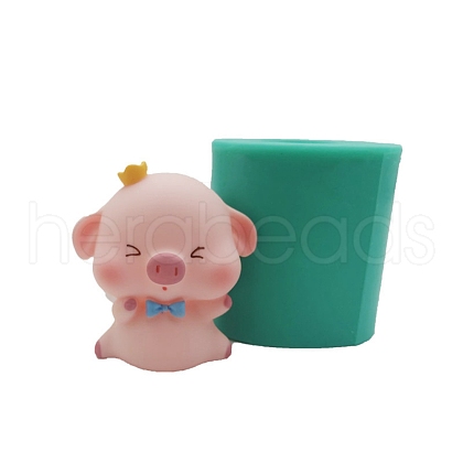 Pig Food Grade Silicone Molds DIY-M031-28-1