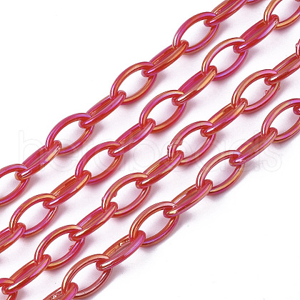 Acrylic Opaque Cable Chains X-PACR-N009-001F-1