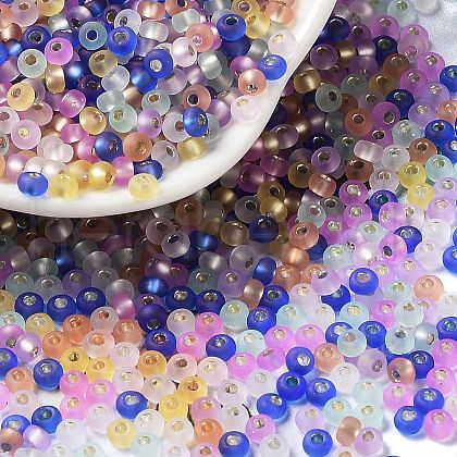 8/0 Glass Seed Beads SEED-Z001-C-E15-1