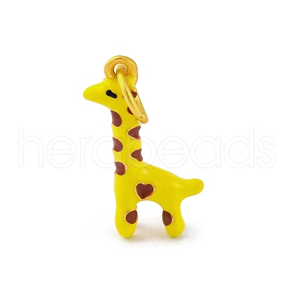 Alloy Enamel Pendants ENAM-E362-03E-1