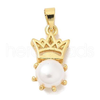 Rack Plating Brass Pendants KK-K293-24G-G-1