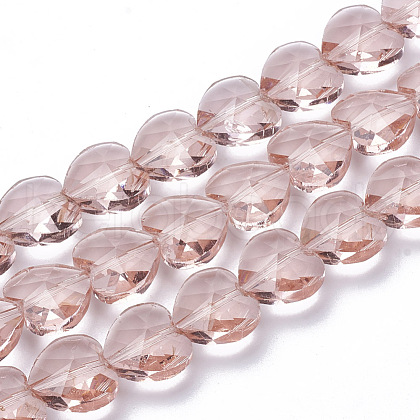 Transparent Glass Beads GLAA-Q066-14mm-A15-1
