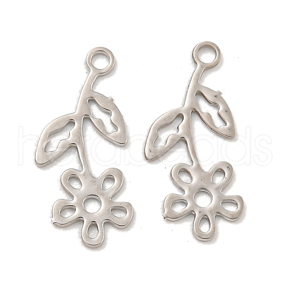 Rack Plating Brass Charms KK-S400-12P-1