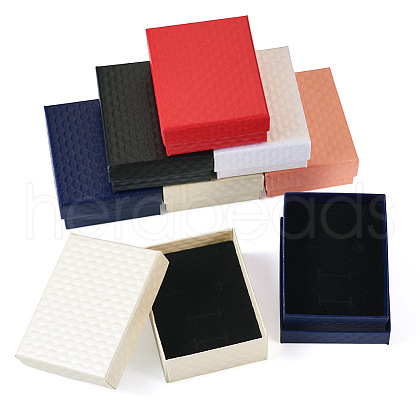 Rhombus Textured Cardboard Gift Storage Boxes CON-TAC0010-03A-03-1