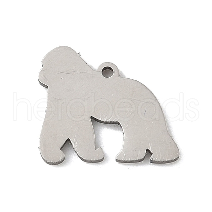 304 Stainless Steel Charms STAS-S174-09P-1
