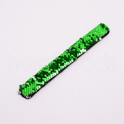 Mermaid Slap Bracelets BJEW-TAC0004-03A-1