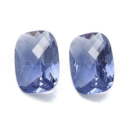 Faceted Glass Rhinestone Cabochons GGLA-C032-04-1