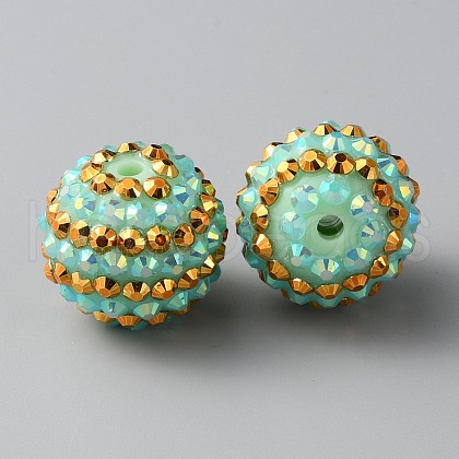 Resin Rhinestone Beads RESI-TAC0004-28I-1