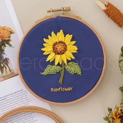 DIY Embroidered Making Kit DIY-F088-01A-1