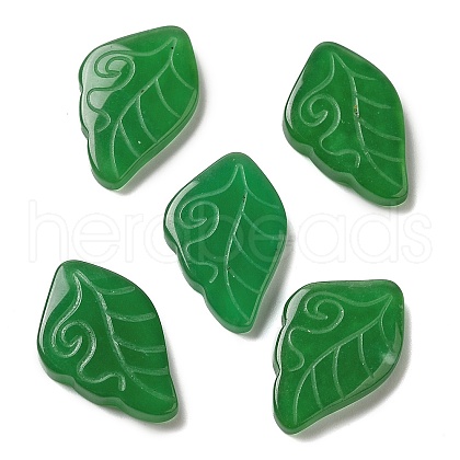 Dyed Natural Malaysia Jade Caraved Cabochons G-Q192-01B-1