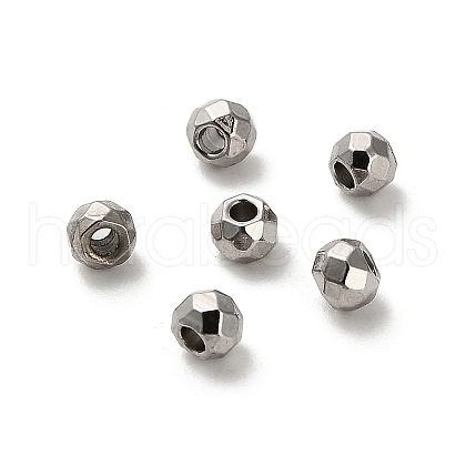 304 Stainless Steel Beads STAS-S167-02A-P-1