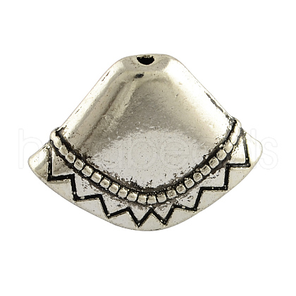 Tibetan Style Alloy Bead Cones X-TIBE-00907-AS-NR-1