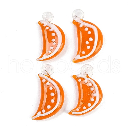 Handmade Lampwork Pendants LAMP-I029-05A-1