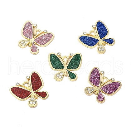 Alloy Enamel Pendants ENAM-F144-14-1