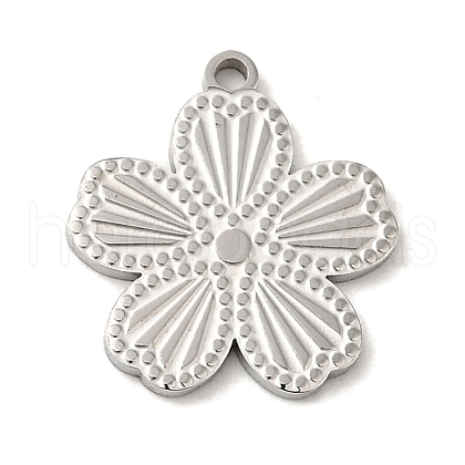 Non-Tarnish 304 Stainless Steel Pendants STAS-Q301-20P-1